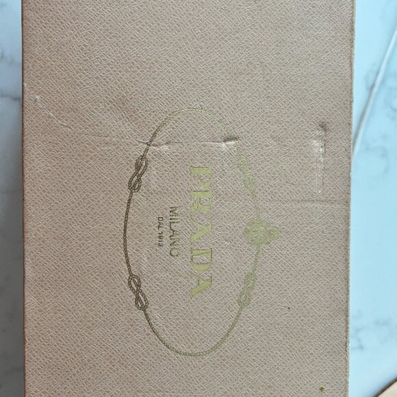 Authentic Prada Leather Cap Toe Ballet Flats - New in Box - Picture 3 of 3